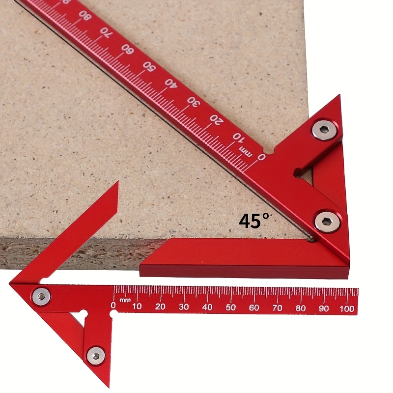 Woodworking Gauge - Center Finder Line Gauge 45/90 graden