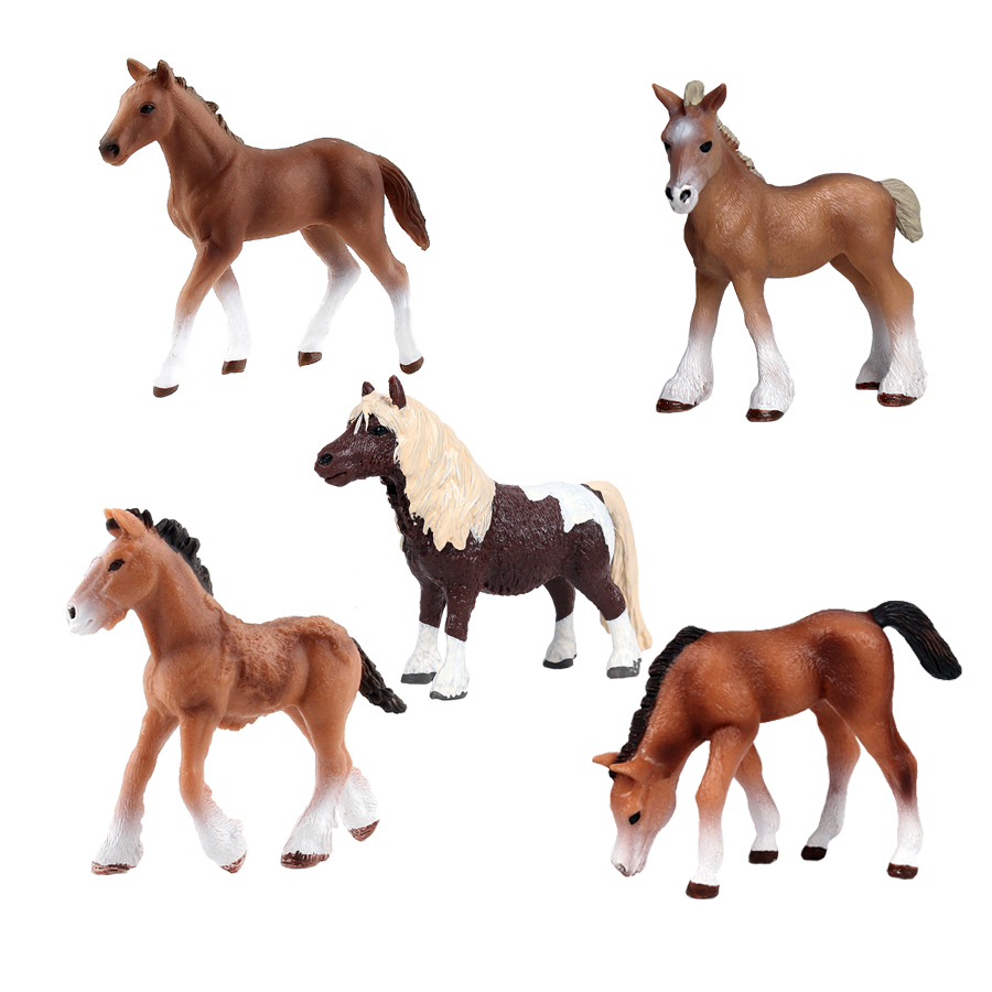 Woodworking Horse - Paardenbeeldjes Shire Arabische Figuren Pony Modellen