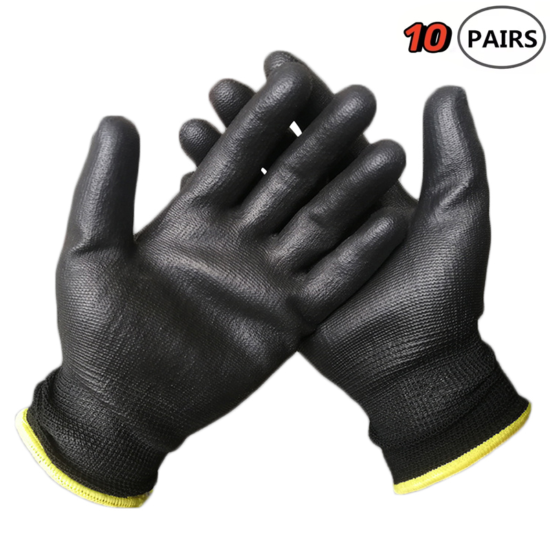 Woodworking Gloves - 20 stuks beschermende werkhandschoenen slijtvast antislip