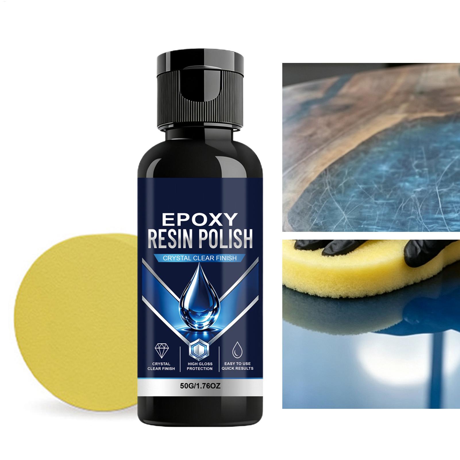 Woodworking Epoxy - Epoxyhars polijstset Tafelbladglansrestaurator met compoundhars Art