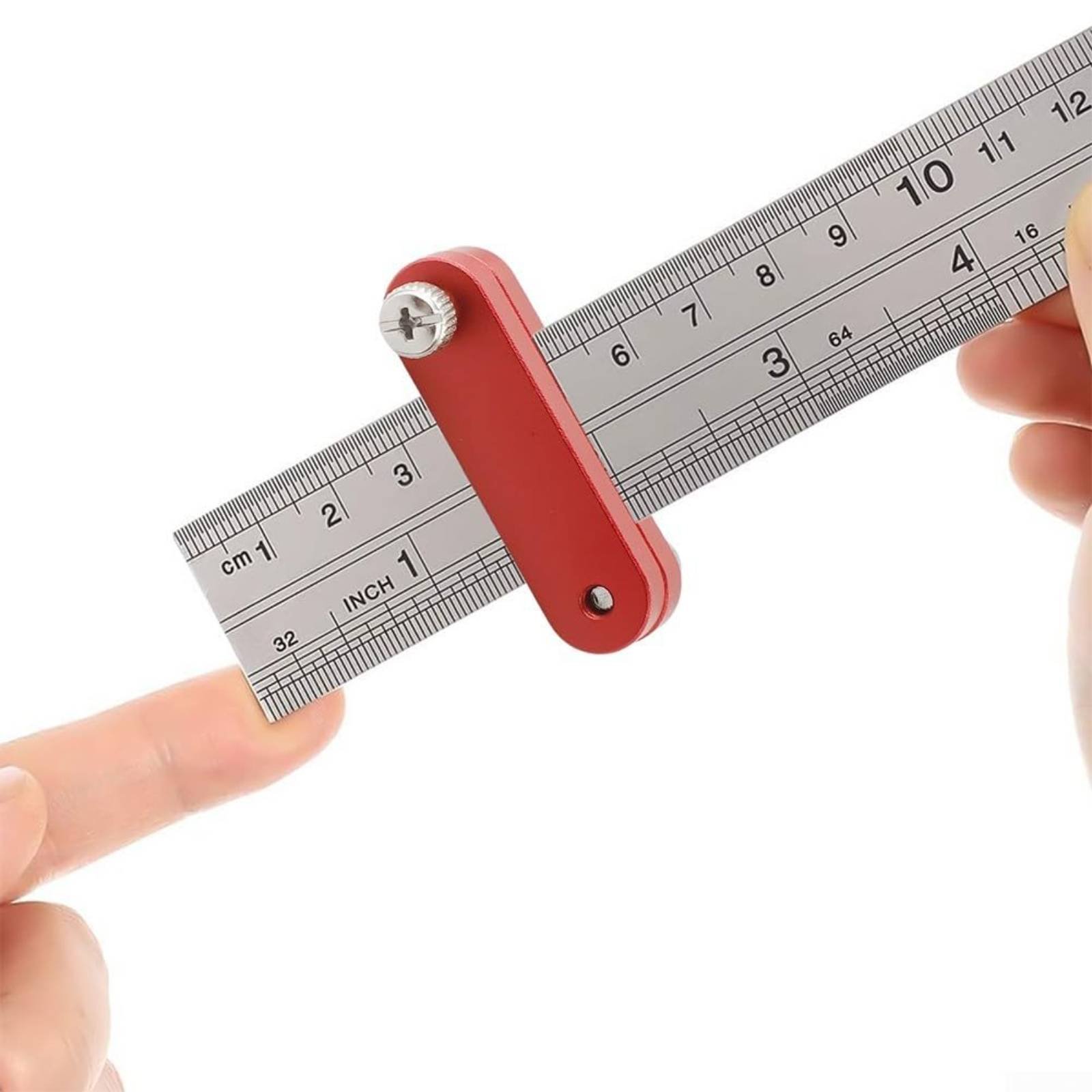 Woodworking Gauge - Liniaalstopper voor houtbewerkers Verstelbaar positioneringsblok voor