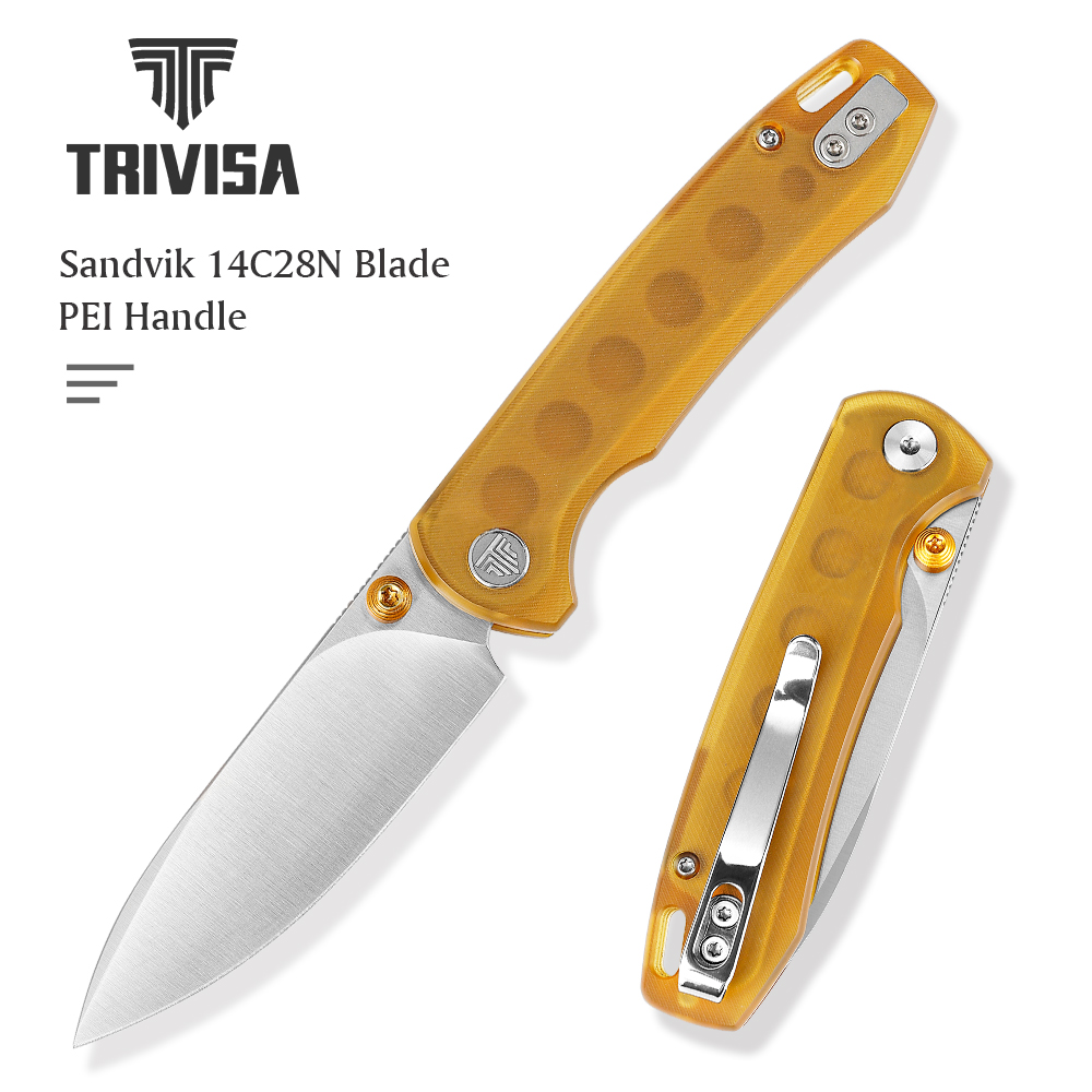 Woodworking Gifts For Men - TRIVISA Dragonfly Zakmes voor mannen, 14C28N