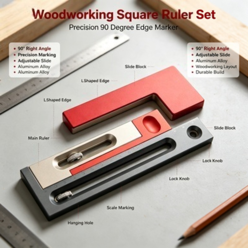 Woodworking Kerf - Multifunctionele tafelzaag Kerf Gauge Tenon Making