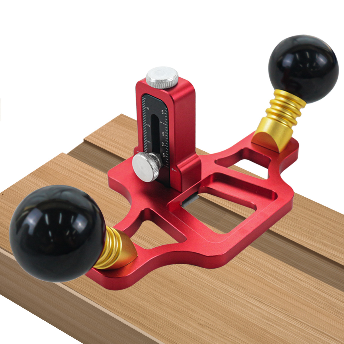 Router Plane Hand - Professioneel freesvlak met instelknop Houtbewerking Handheld