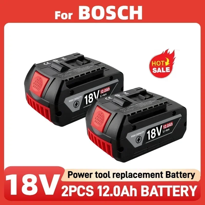 Bosch Drill Gsb 18V - Originele 18V batterij 8.0/10.0/12.0Ah voor Bosch