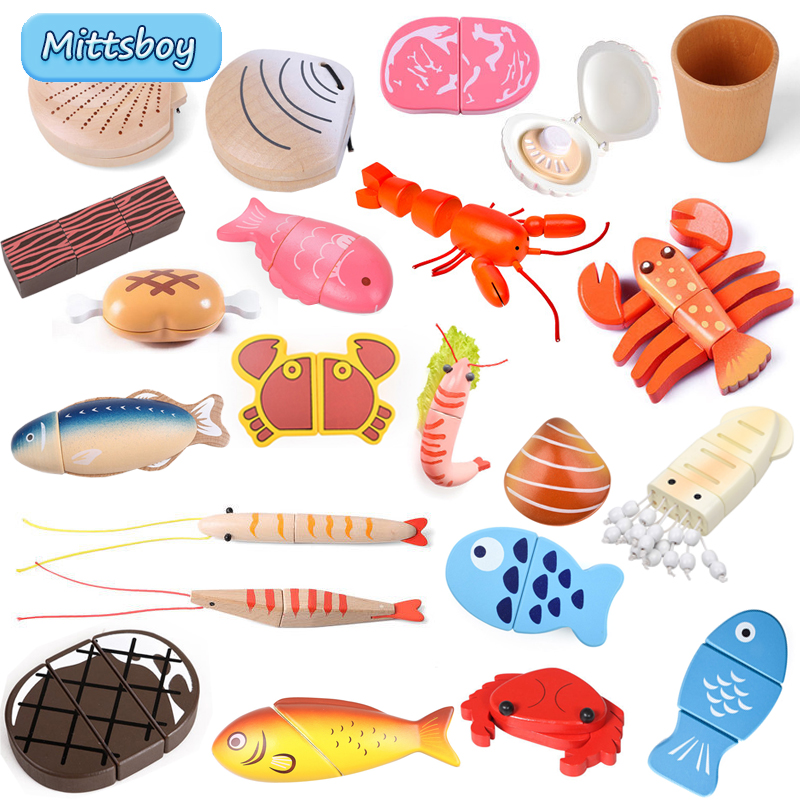 Woodworking For Kids - Nieuwe Montessori Simulatie Dier Magnetische Speelhuis