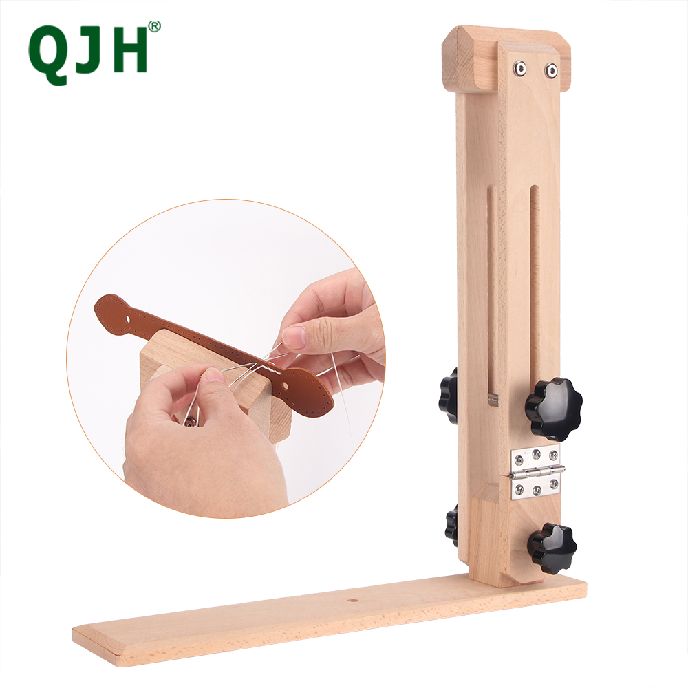 Woodworking Horse - QJH lederen stiksels pony hand stiksels