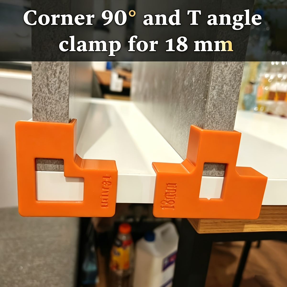 Woodworking Right Angle Clamp - 4 stuks 90 ° Rechte hoek-