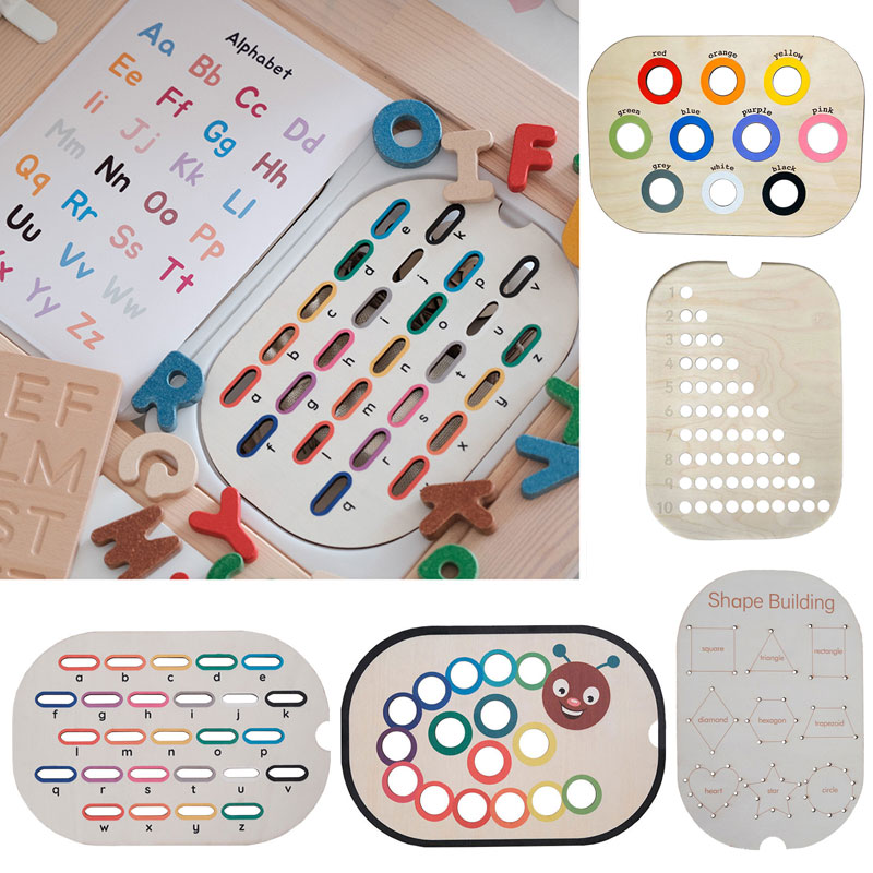 Woodworking For Kids - Montessori-spellen voor kinderen Fijne bewegingstraining Zintuiglijke
