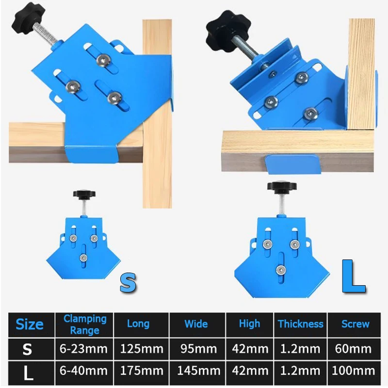 Upgrade S of L Houtbewerking A - Woodworking Right Angle Clamp recensie en prijs