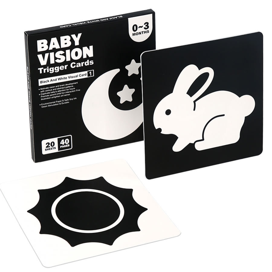 Baby Visuele Stimulatiekaarten - Woodworking For Kids recensie en prijs