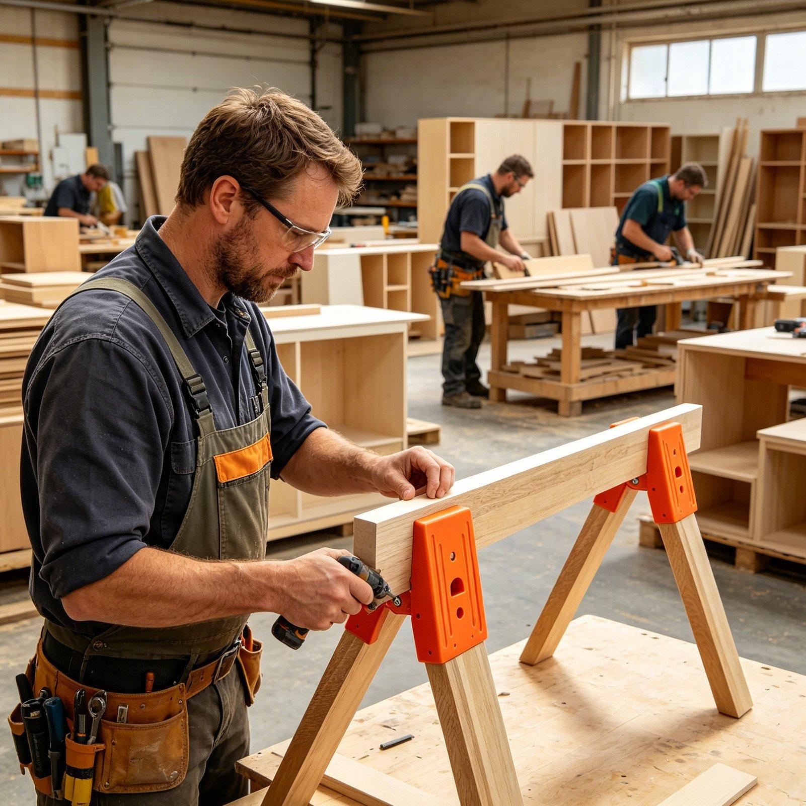 Zaagpaalbeugels 2-delig Heavy  - Woodworking Horse recensie en prijs