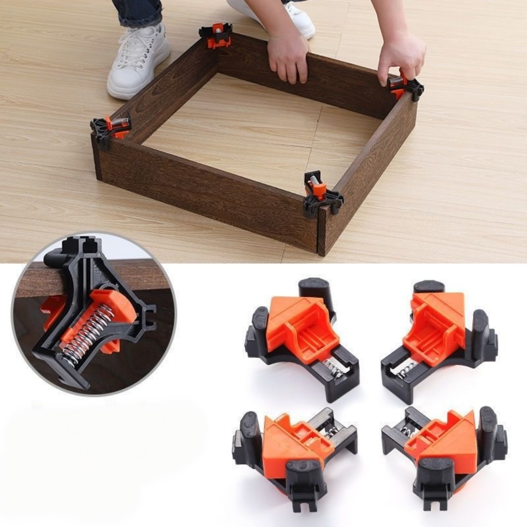 4 stuks 90 °   Rechthoekige kl - Woodworking Right Angle Clamp recensie en prijs