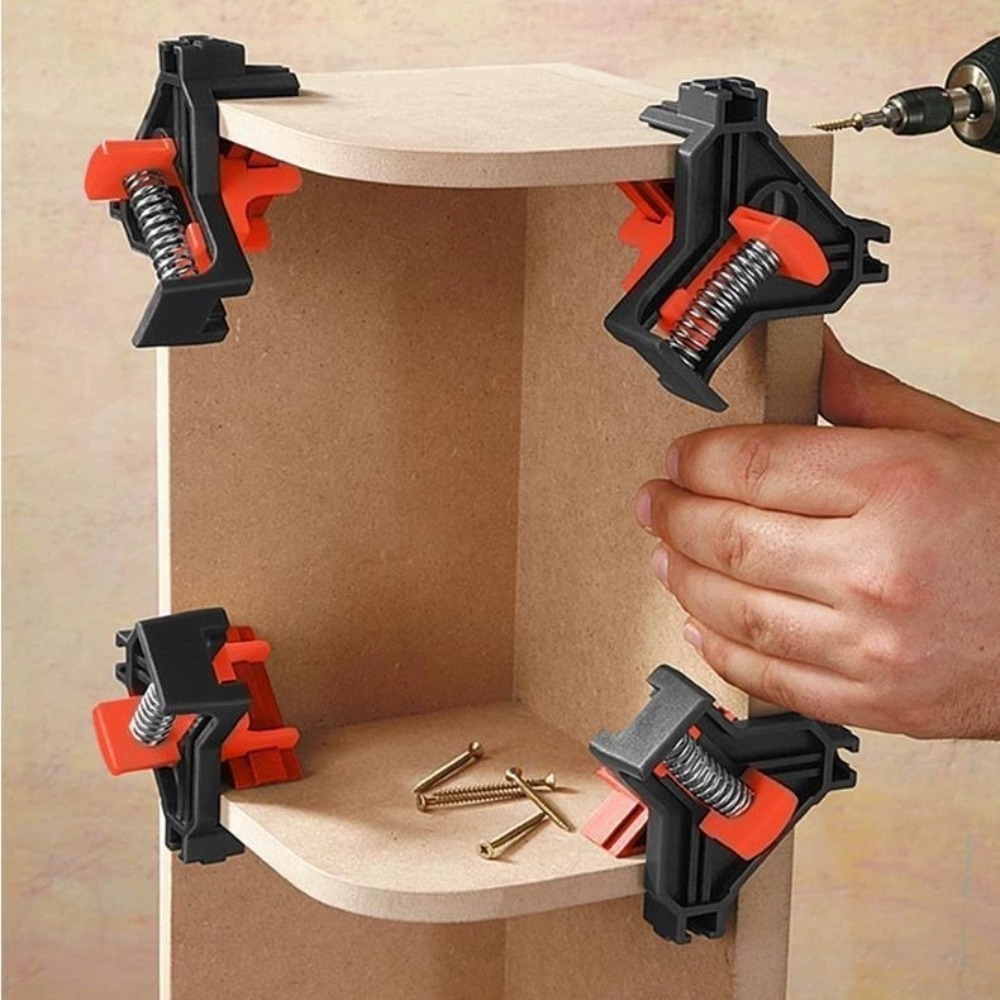 4 stuks 90 °   Rechthoekige kl - Woodworking Right Angle Clamp recensie en prijs