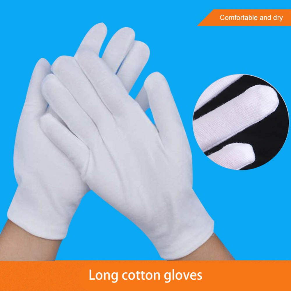 24 stuks witte katoenen werkha - Woodworking Gloves recensie en prijs