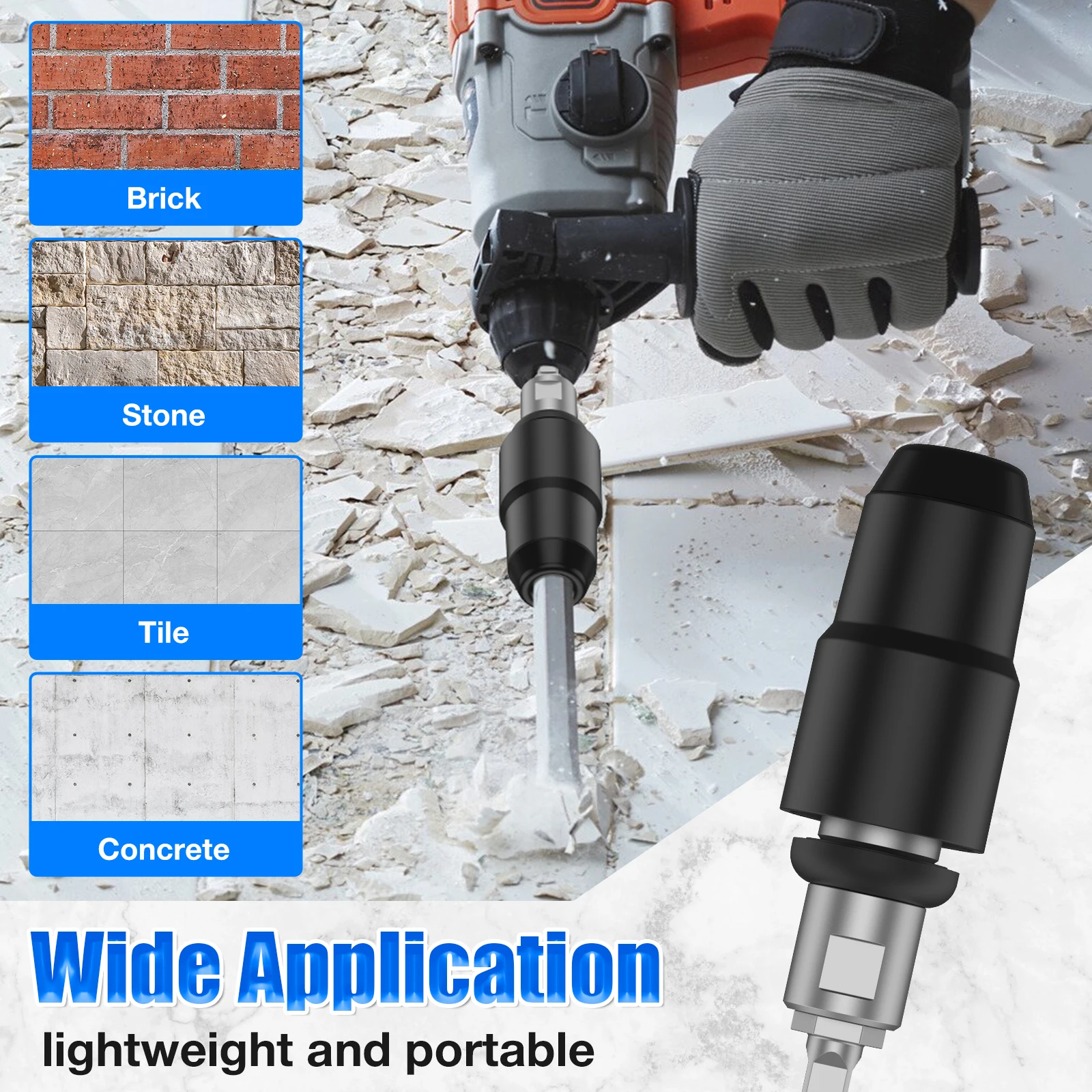 SDS-Plus naar SDS-Max-adapter  - Woodworking Hammer recensie en prijs