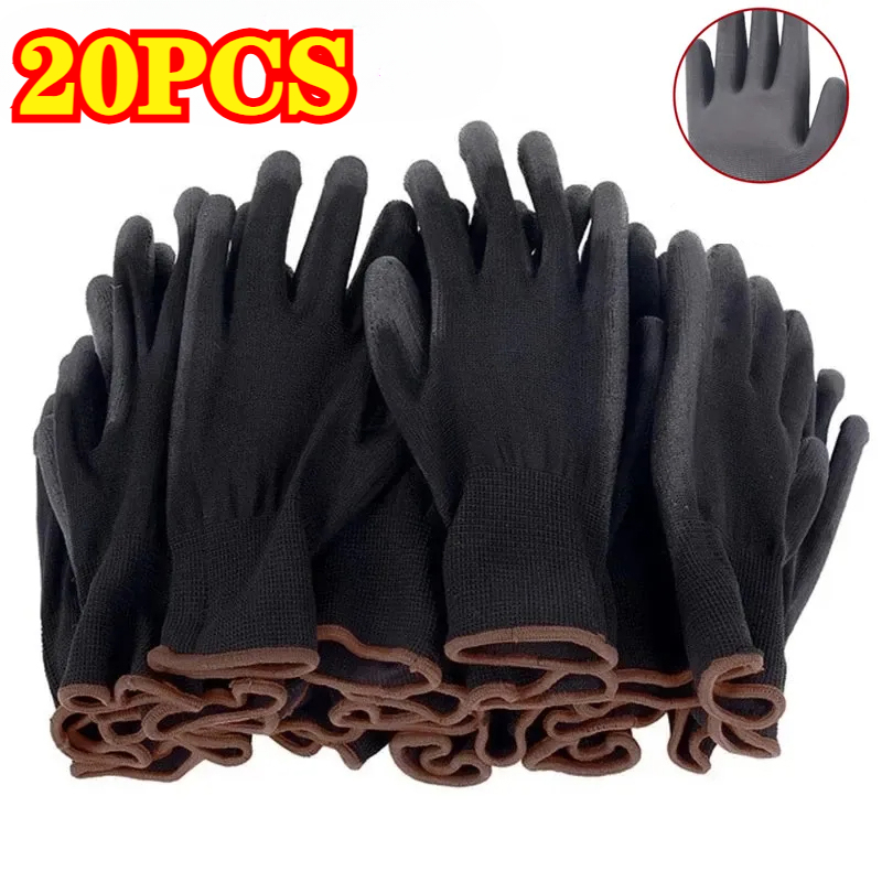 20 STKS Zwart PU-gecoate hands - Woodworking Gloves recensie en prijs