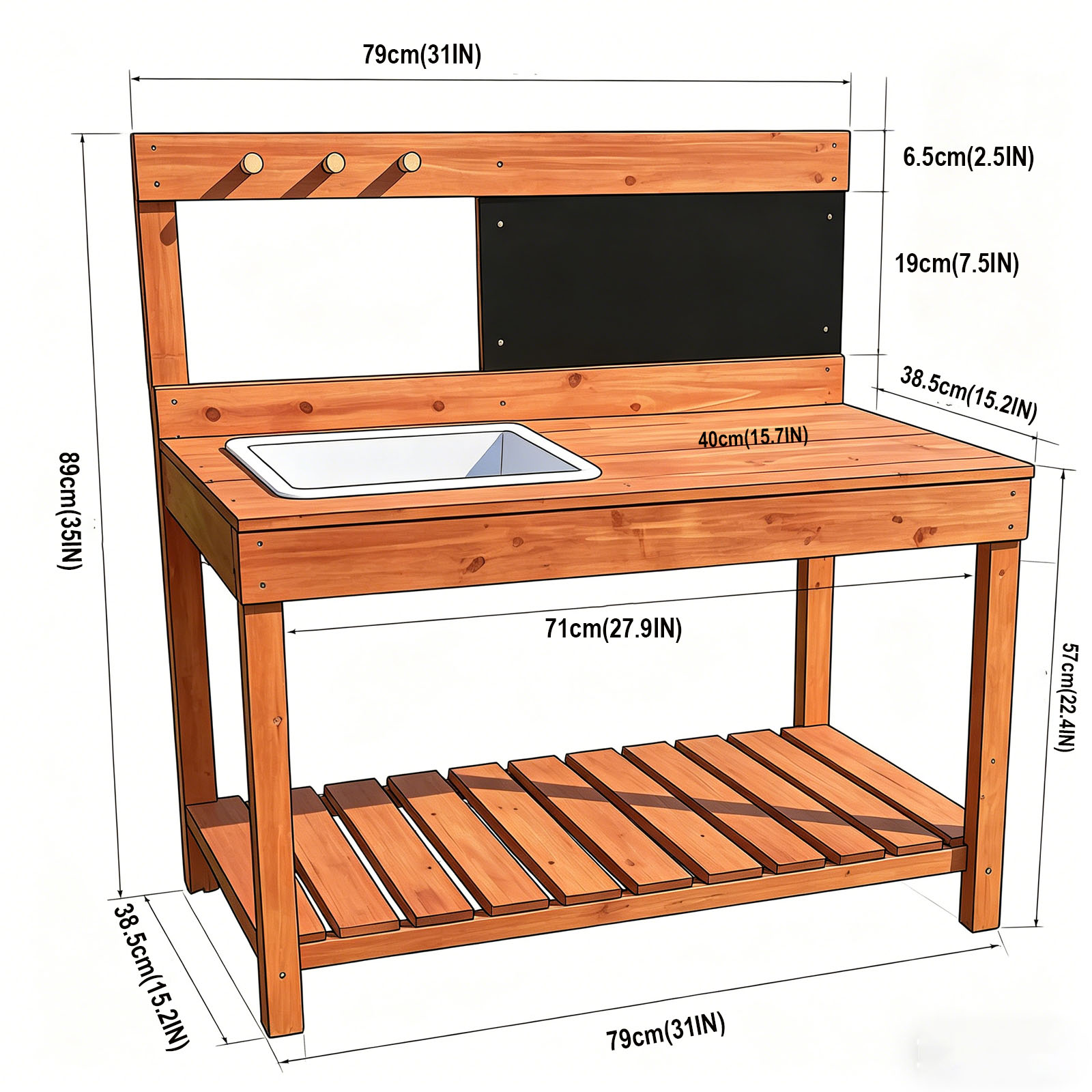 Houten plantentafels voor kind - Woodworking For Kids recensie en prijs