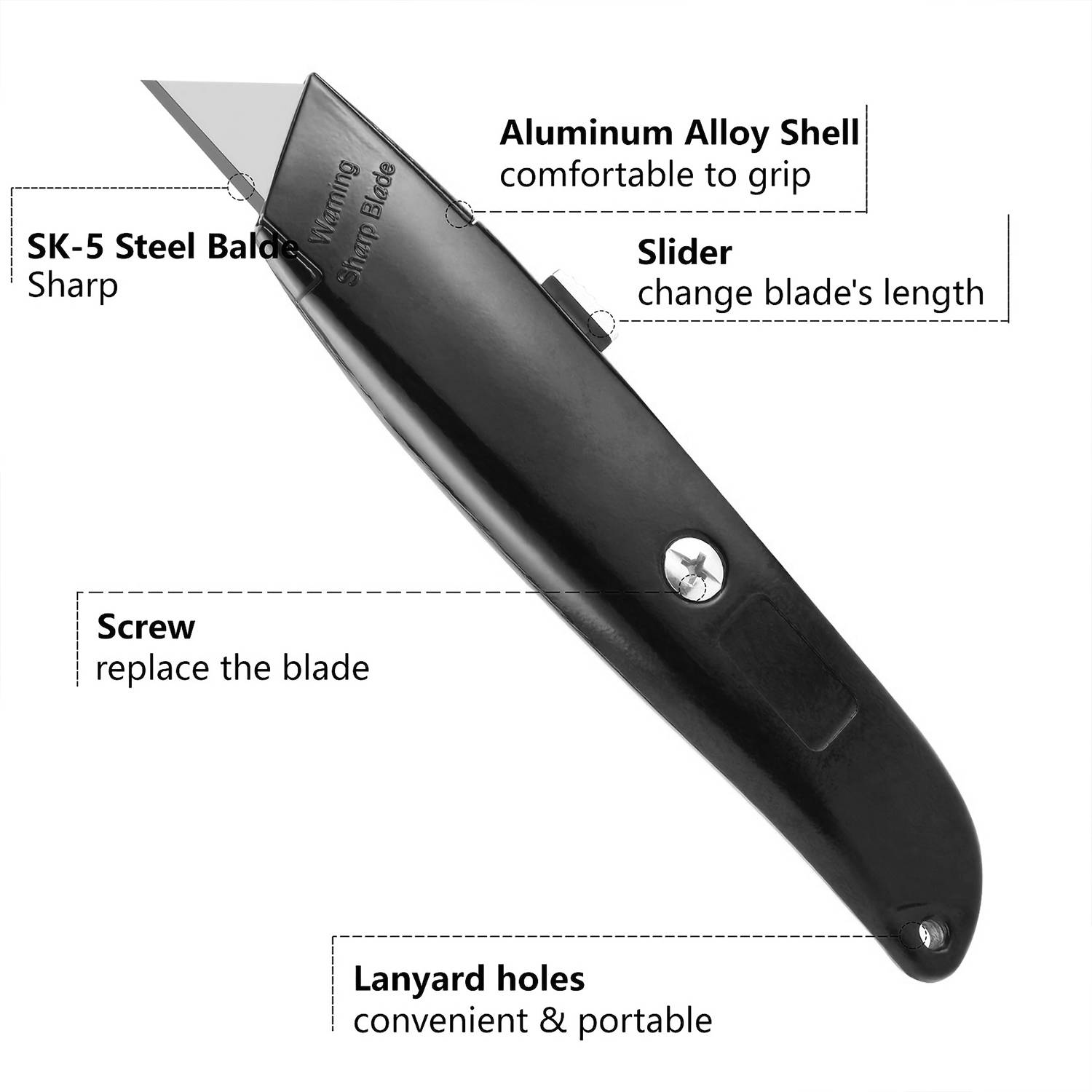 1/2PCS Utility Knife Intrekbaa - Woodworking Warehouse recensie en prijs