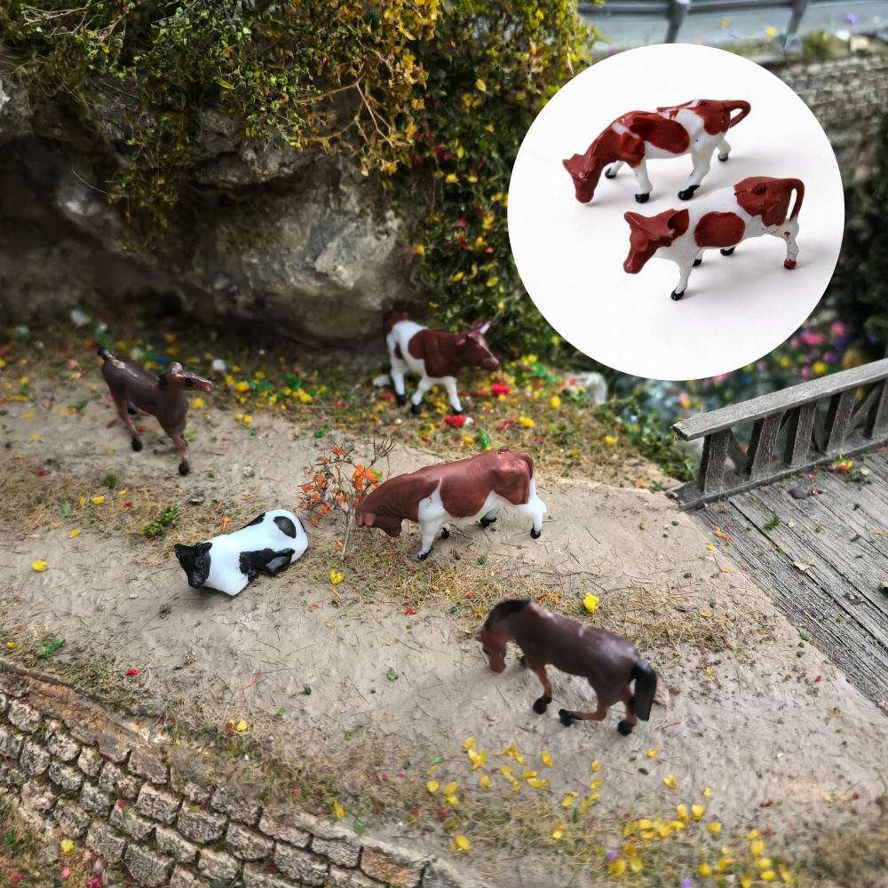 HO Schaal Mini Boerderijdieren - Woodworking Horse recensie en prijs