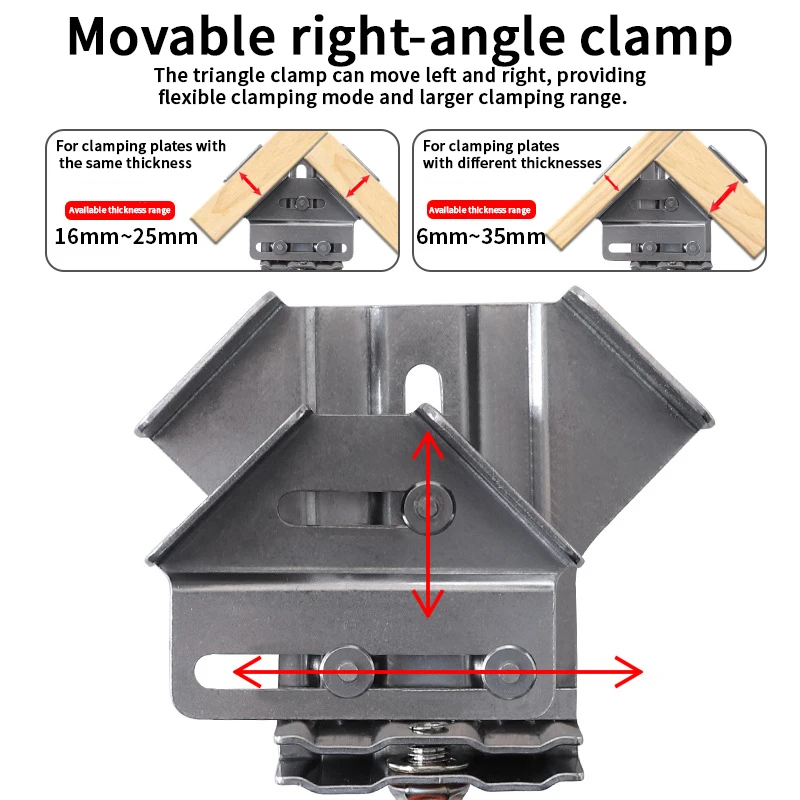 RVS open/gesloten hoekklem, ge - Woodworking Right Angle Clamp recensie en prijs