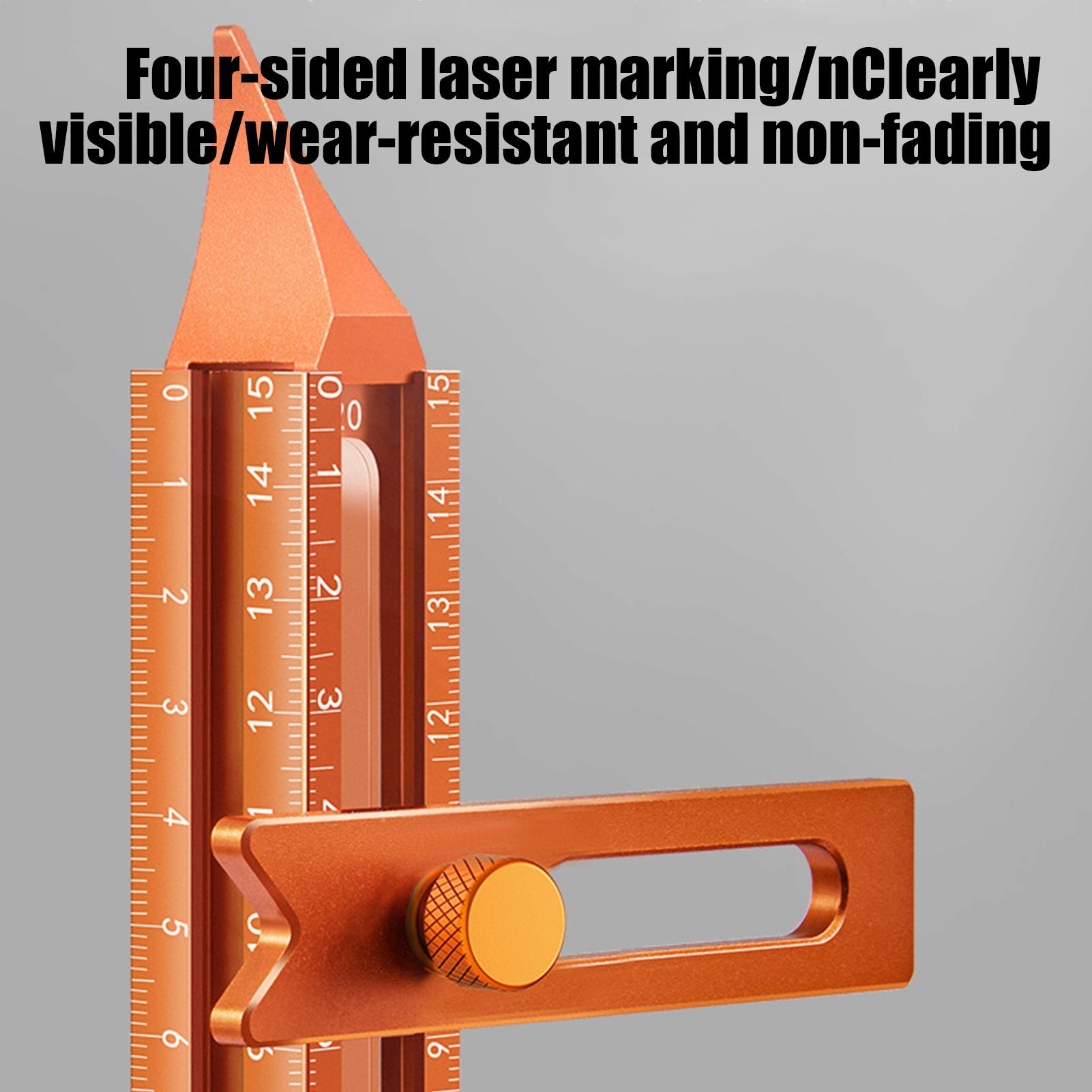Houtmarkeringsgereedschap 4-zi - Woodworking Gauge recensie en prijs