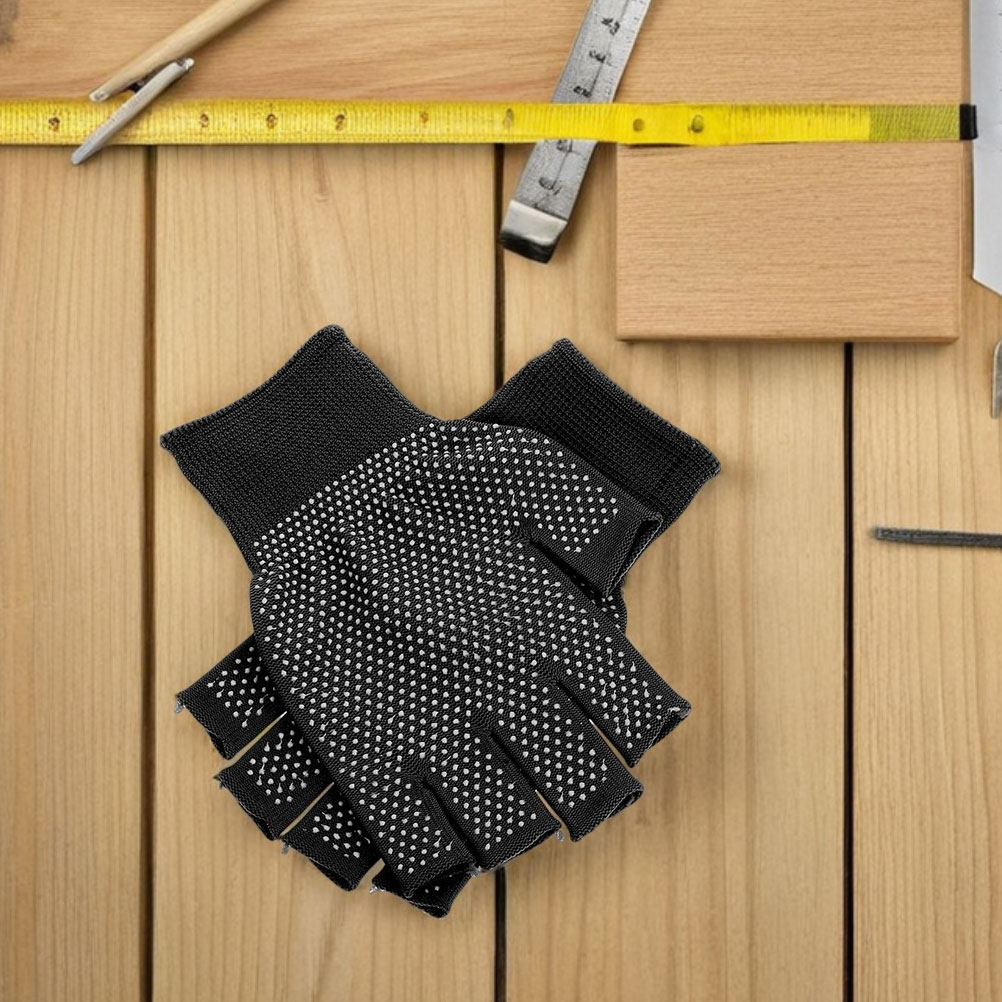 8 paar vingerloze werkhandscho - Woodworking Gloves recensie en prijs