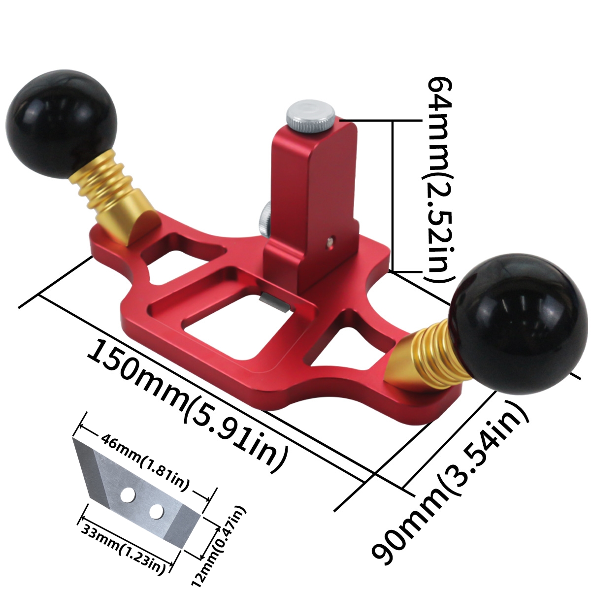 Professioneel freesvlak met in - Router Plane Hand recensie en prijs