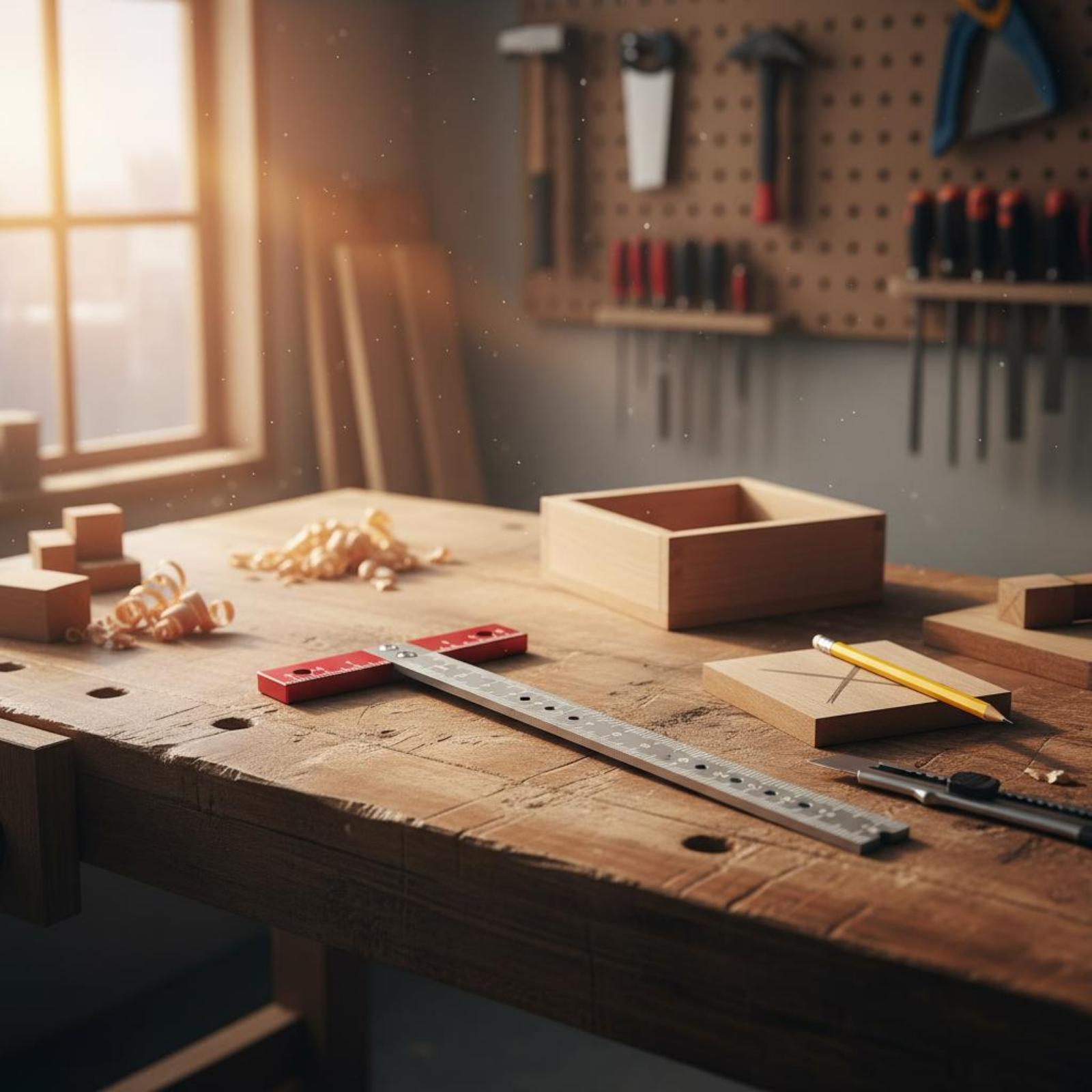 T-vormige liniaal Nauwkeurige  - Woodworking Workshop Layout recensie en prijs