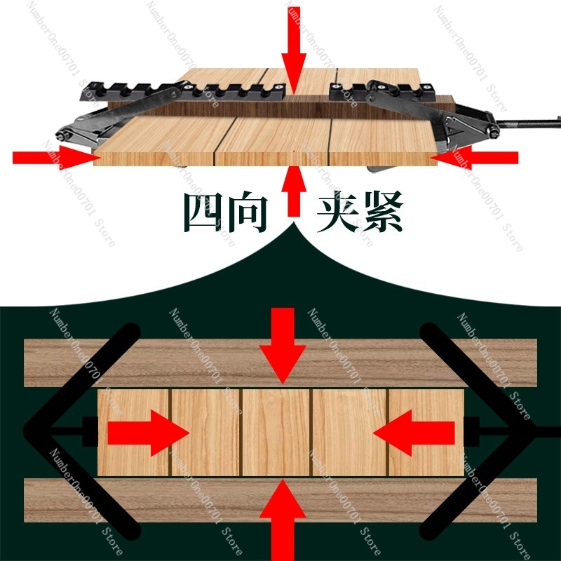 4-weg paneelklem, verstelbare  - Woodworking Novel recensie en prijs