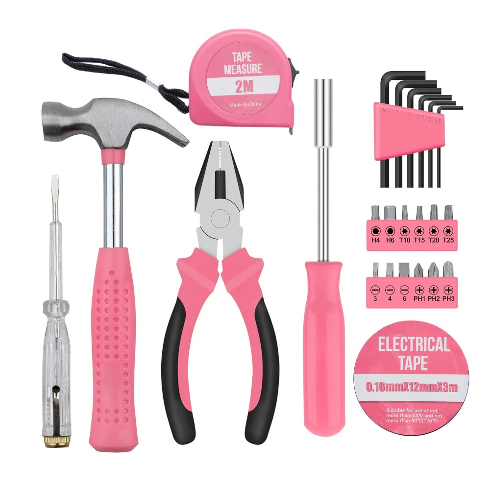 Roze draagbare handgereedschap - Woodworking Hammer recensie en prijs