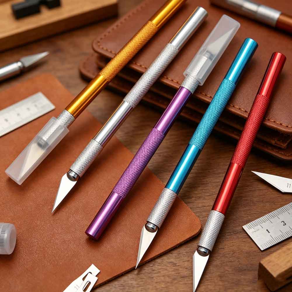 10 STKS Sharp Exacto-messenset - Woodworking Hobby Kits recensie en prijs