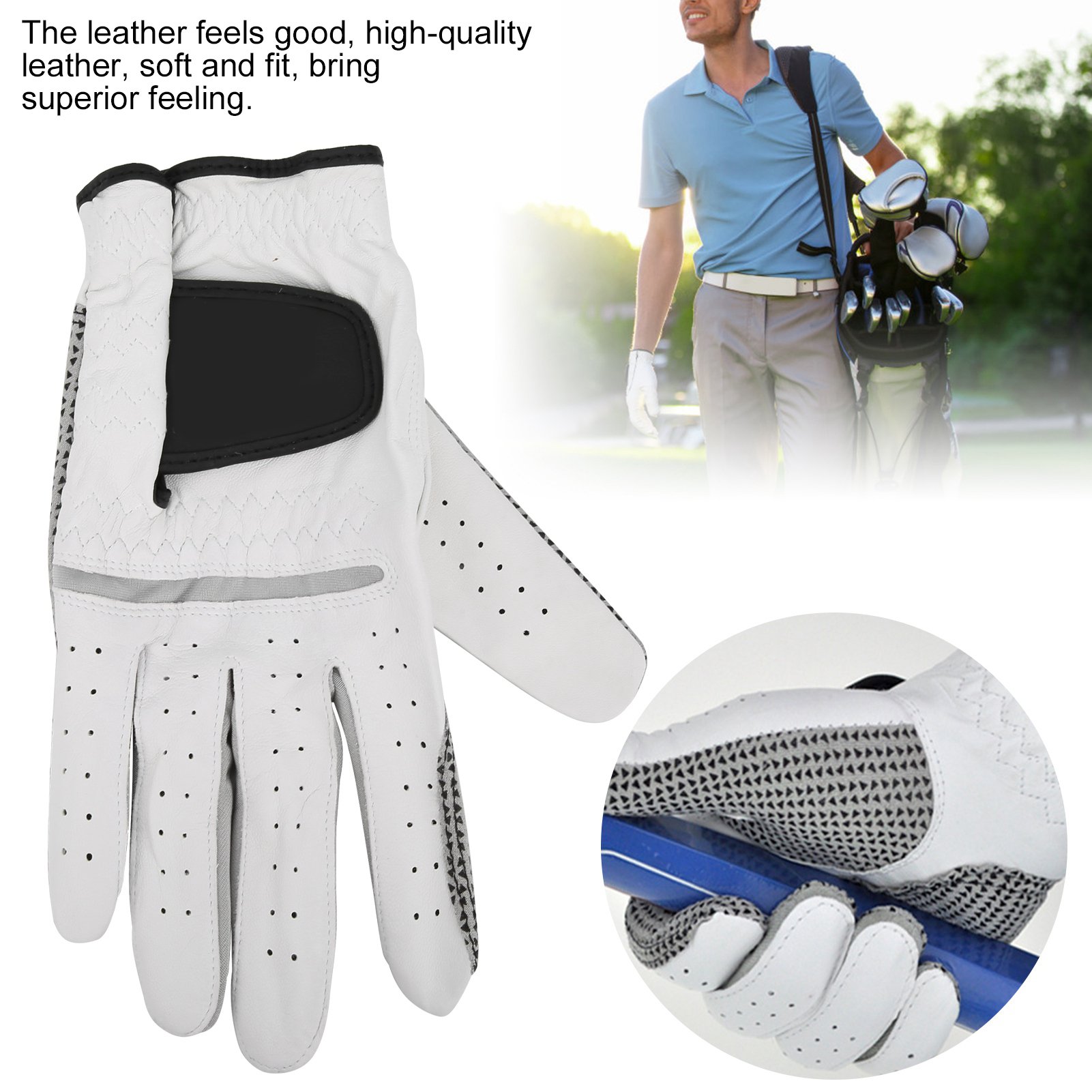 1 stuk golfhandschoen Heren re - Woodworking Gloves recensie en prijs