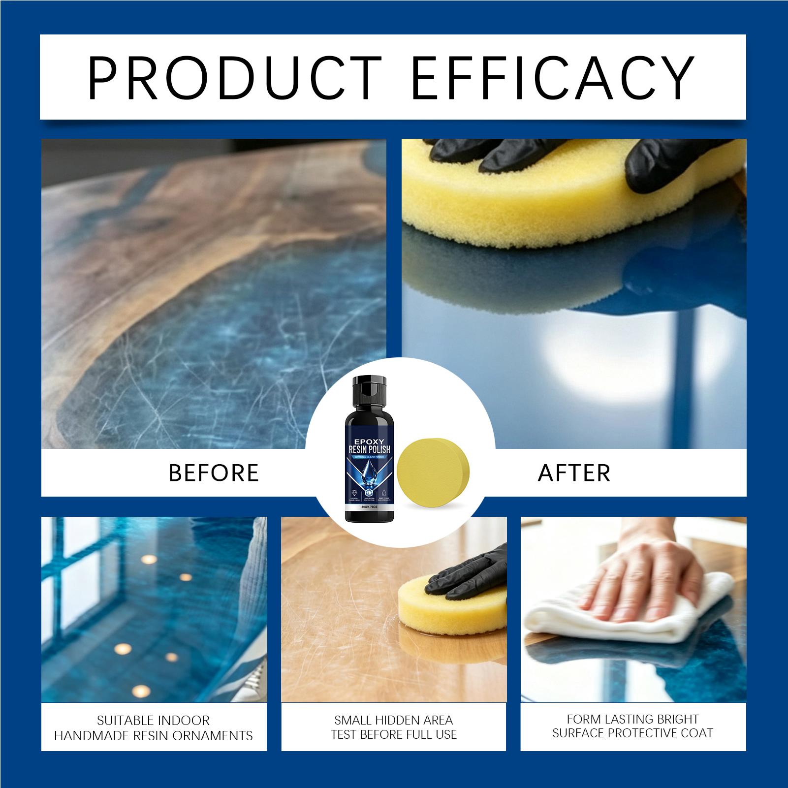 Epoxyhars Polijstset Tafelblad - Woodworking Epoxy recensie en prijs