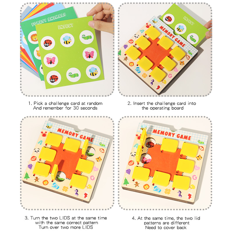Houten geheugenschaakspeelgoed - Woodworking For Kids recensie en prijs