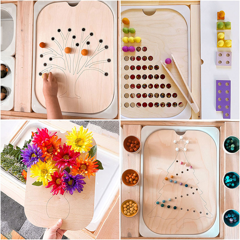 Montessori-spellen voor kinder - Woodworking For Kids recensie en prijs